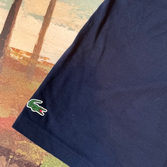 LACOSTE - NWOT Sport Ultra Dry Logo Tee (50% off when bundled) - Picture 5 of 8